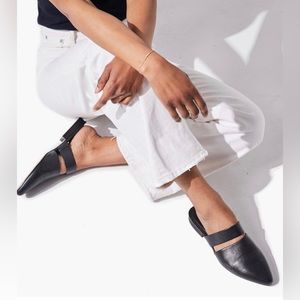 Able Joselyn Mules black leather
